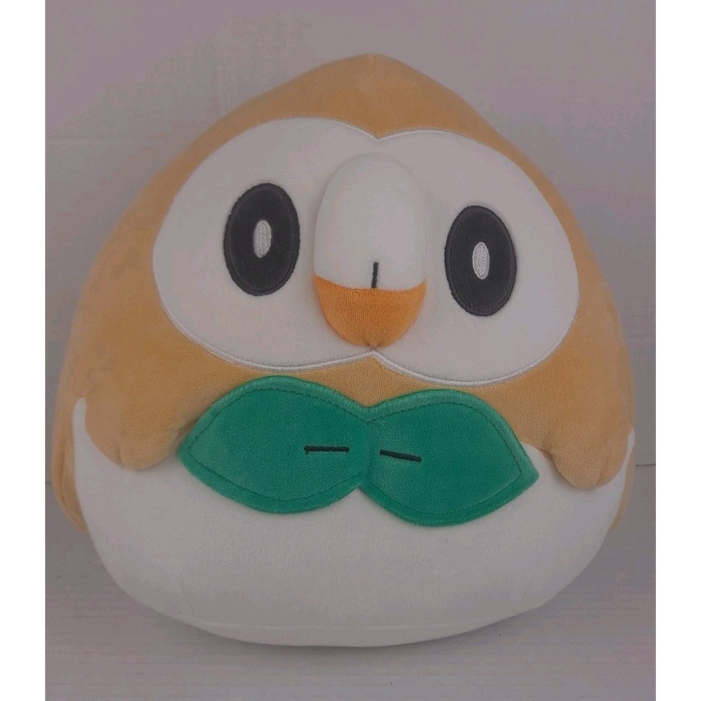 Squishmallows Pokemon Rowlet 10"‎ The Officially Licensed Pokemon Squishmallow